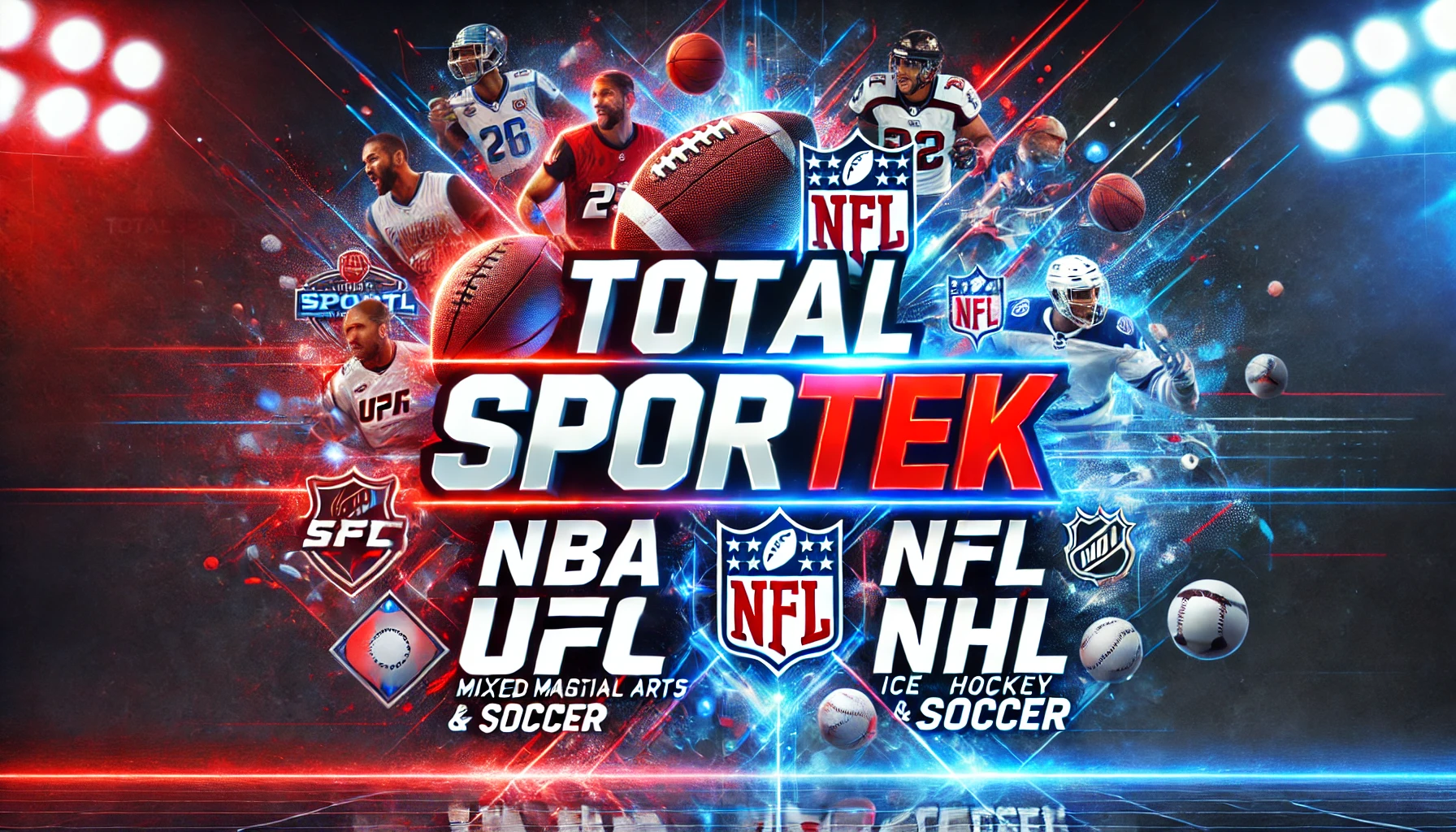 Totalsportek live sports streaming banner - Watch free NFL, NBA, and more